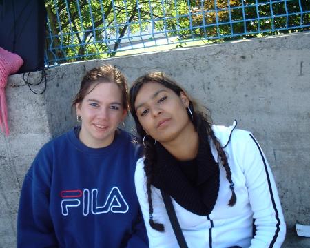 Milie et hamid&eacute;!