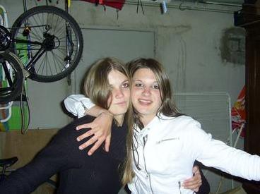 Moi et ma ptite soeur delphine!